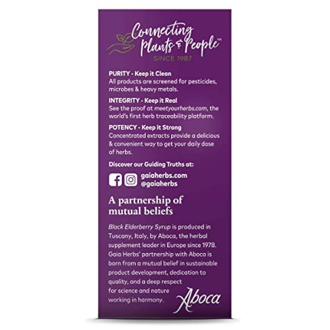 cápsulas de polvo vegano Gaia Herbs