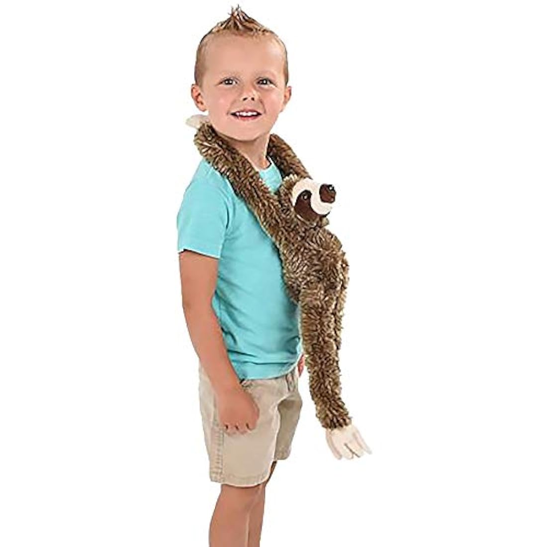 Peluche de perezoso colgante marrón