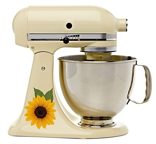 Girasol Floral Panadería Kitchenaid Mezclador