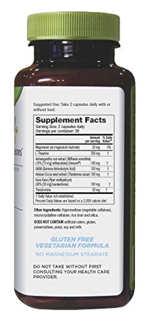 LifeSeasons - Anxie-T - Suplemento de apoyo antiansiedad