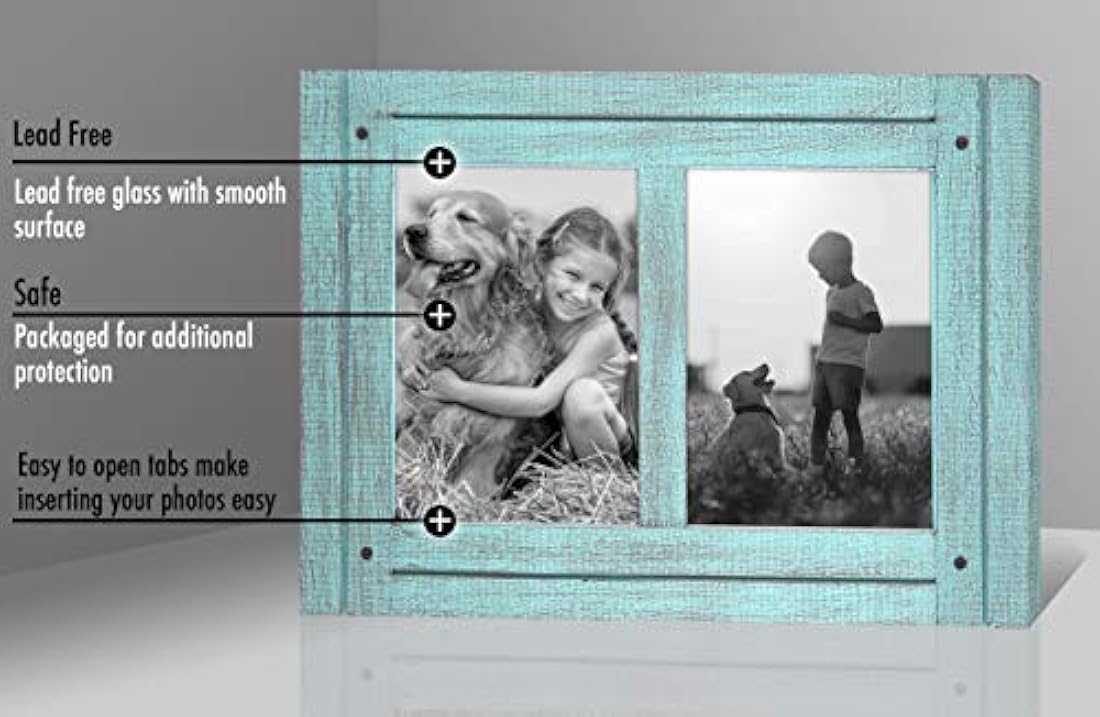 Marco de madera envejecida