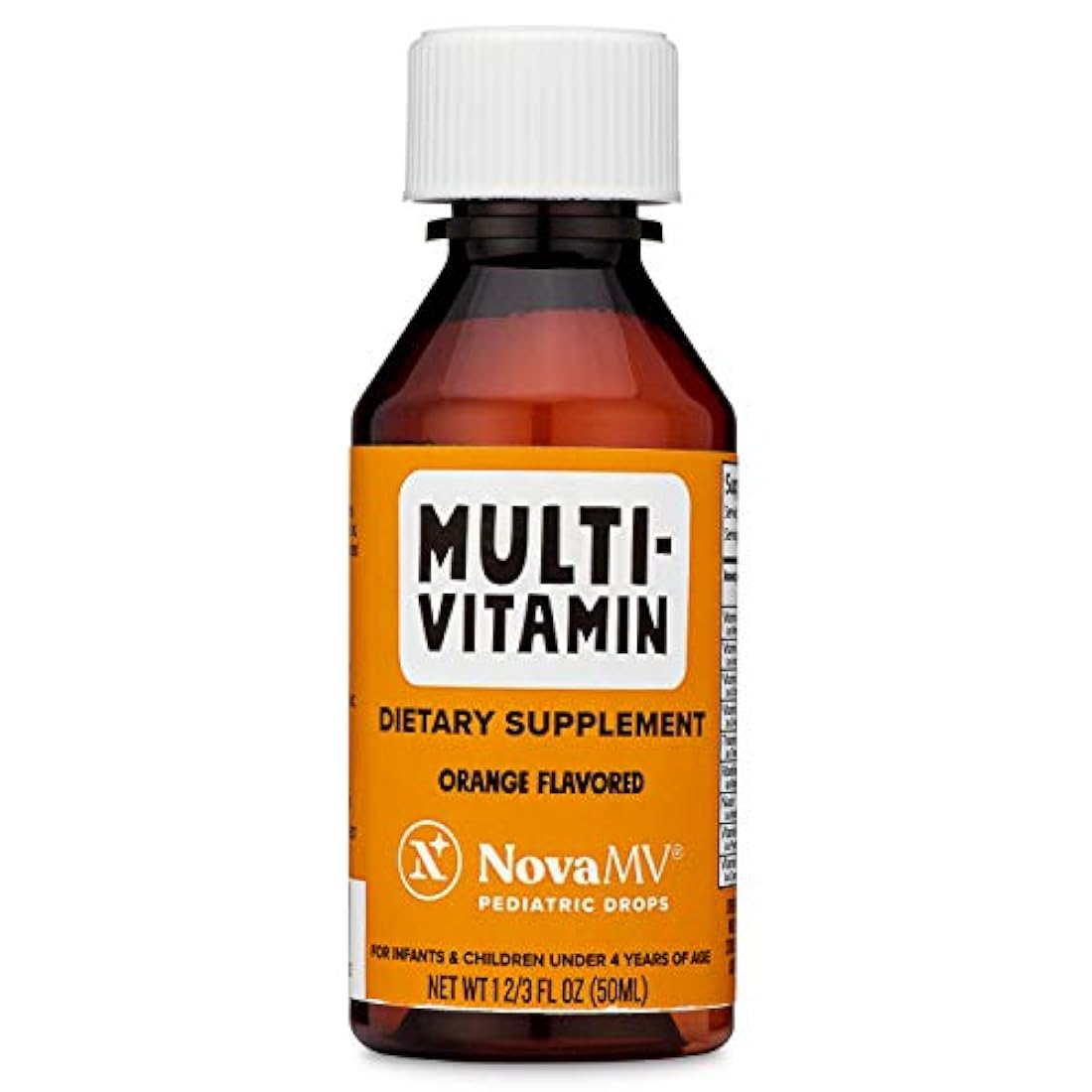 Suplemento multivitamínico de 1.7 fl oz para bebés y niños,