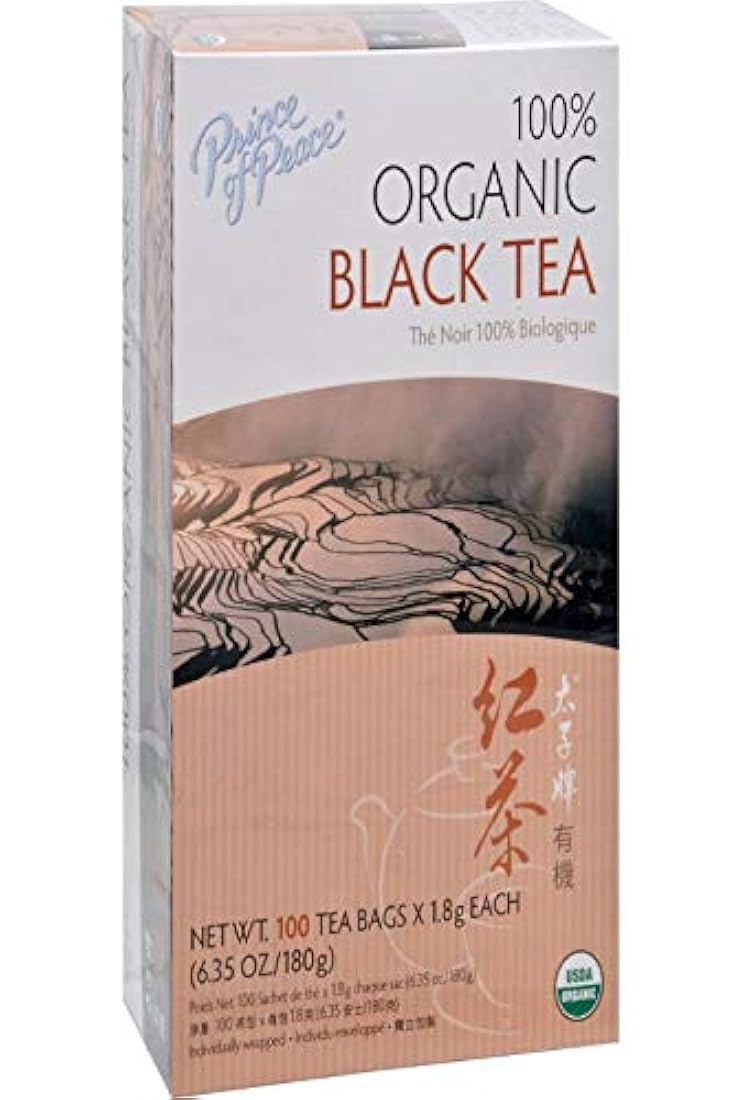 Té negro de 100 unidades