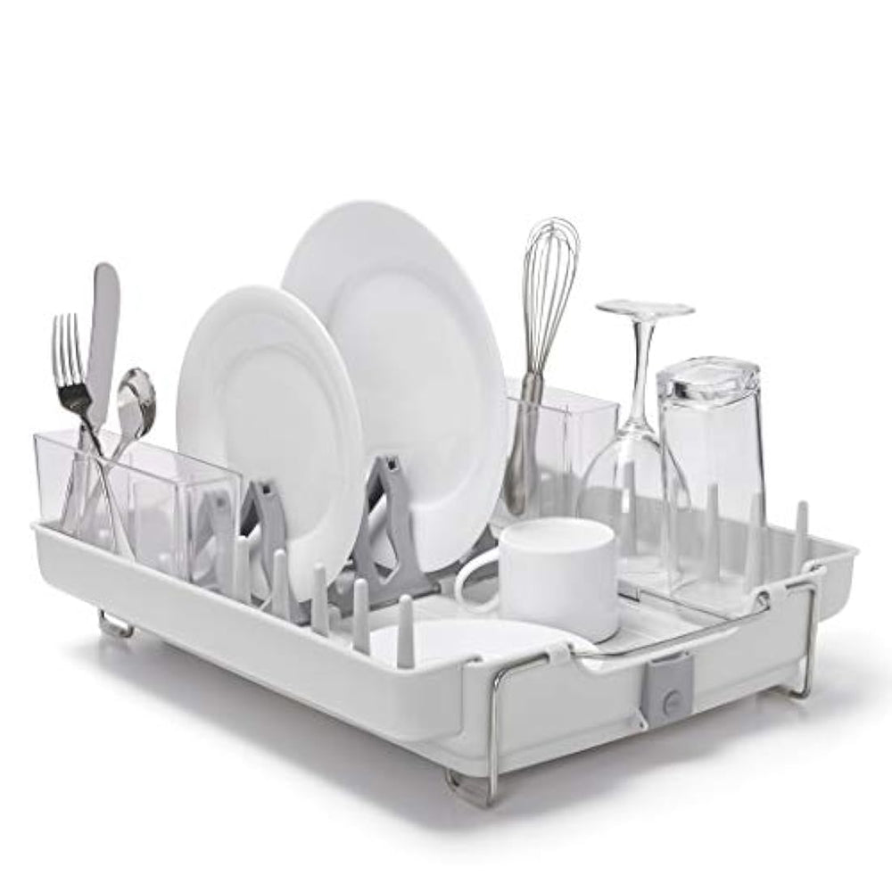 OXO estante plegable para platos, Blanco, diseño 1