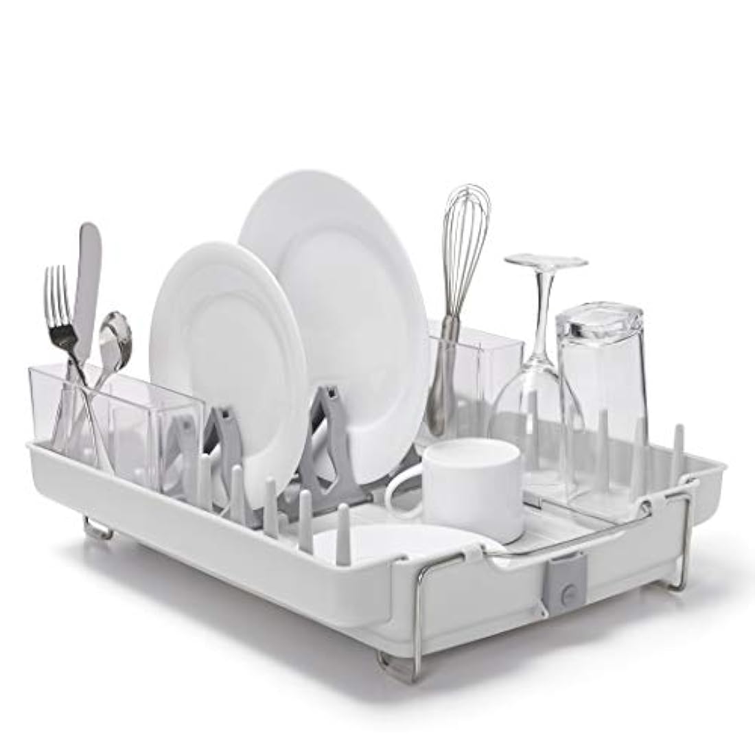 OXO estante plegable para platos, Blanco, diseño 1