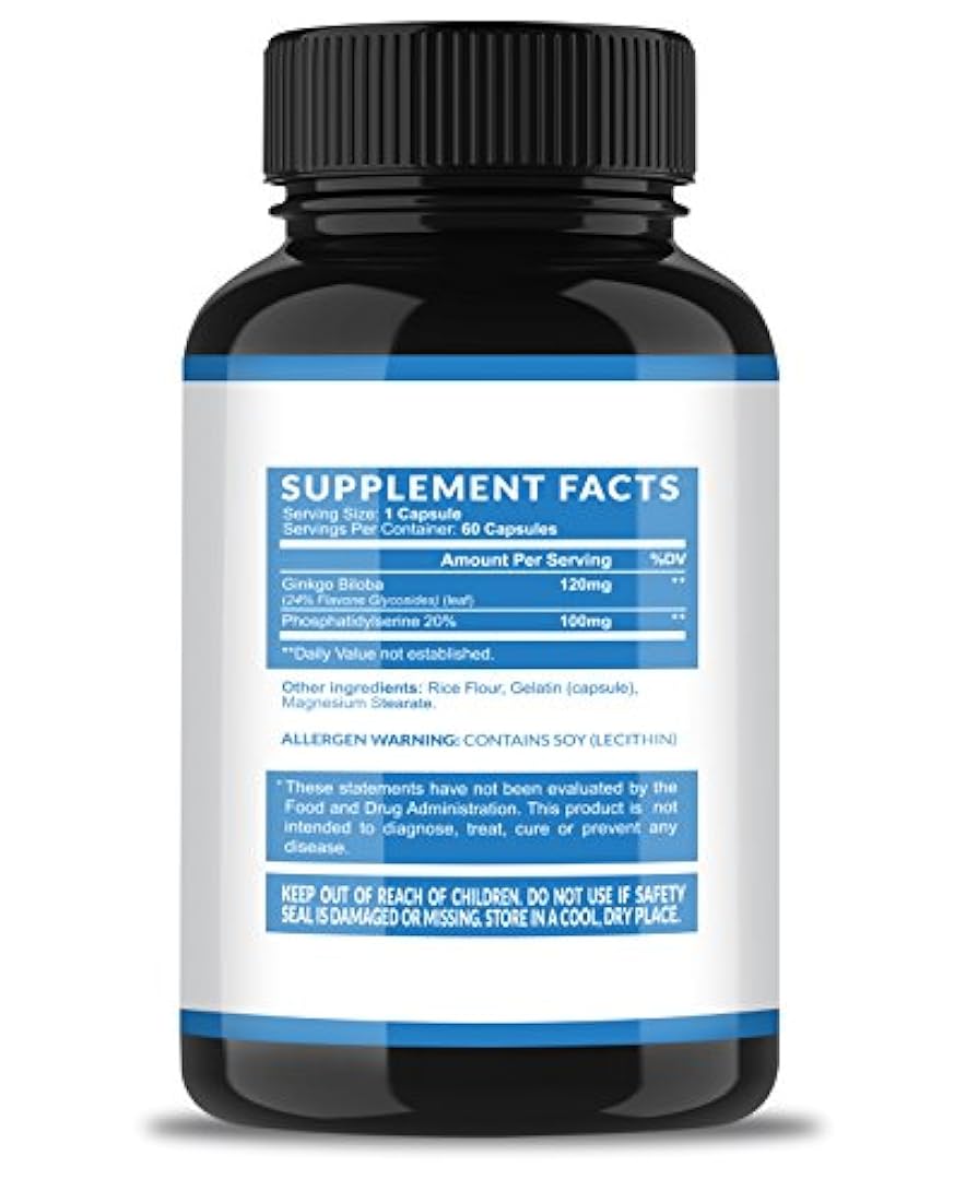 Havasu Nutrition Suplemento cerebral Ginkgo Biloba