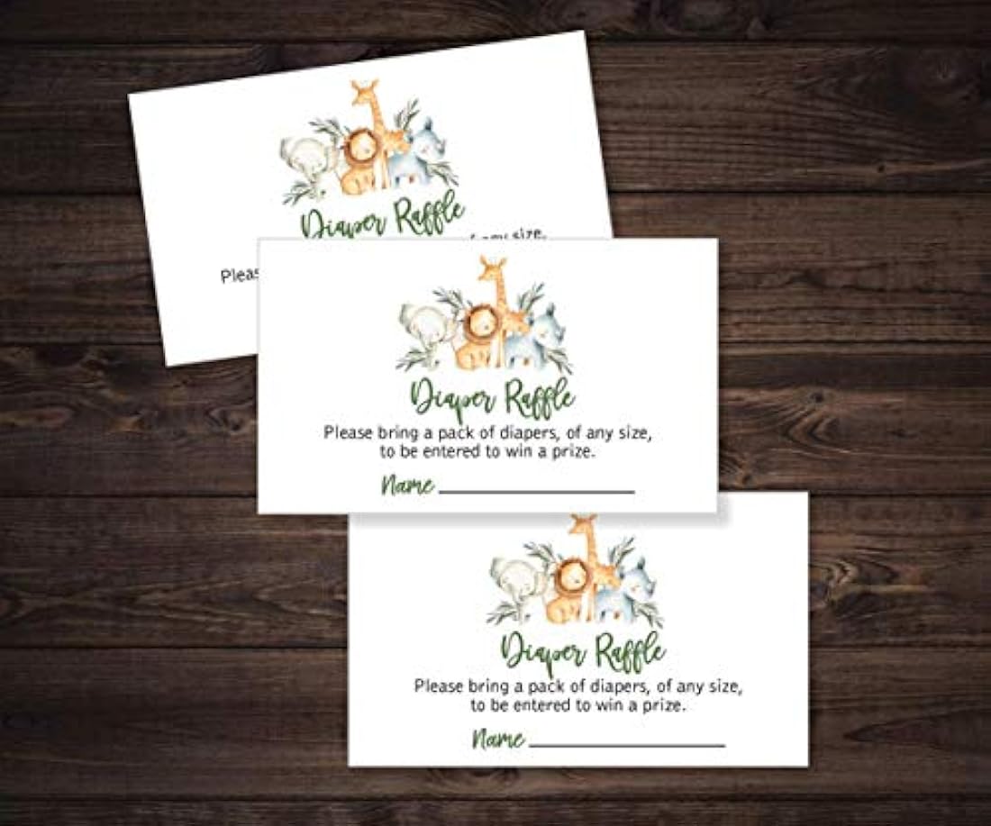 invitaciones con motivo de safari para baby shower