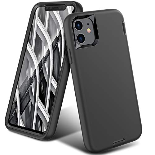 ORIbox - Funda compatible con iPhone 11, acabado suave al tacto de silicona líquida exterior