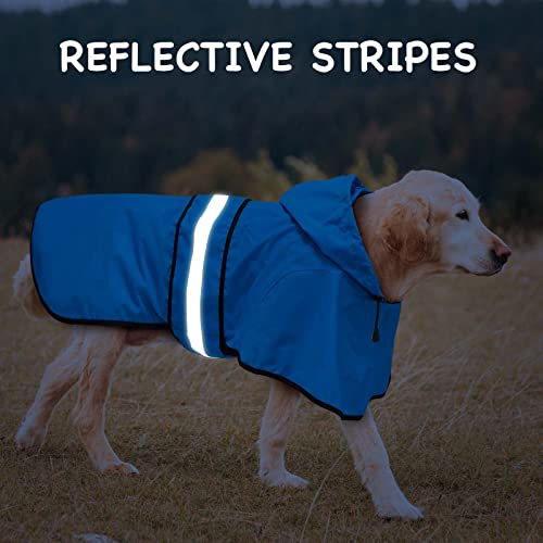 Dolitego Impermeable ajustable impermeable para perros