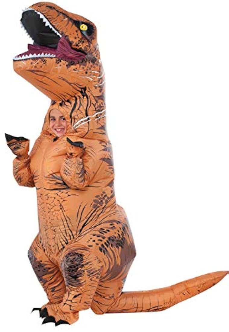 Disfraz del dinosaurio Rex inflable