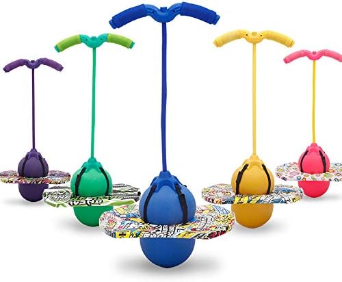 Pogo Jumper BoterLun, con manija, para niños y adultos