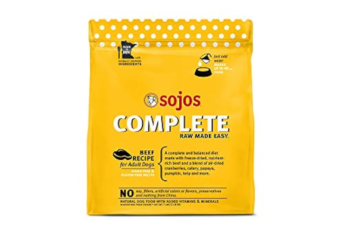 Sojos - Alimento para perro natural sin granos deshidratados