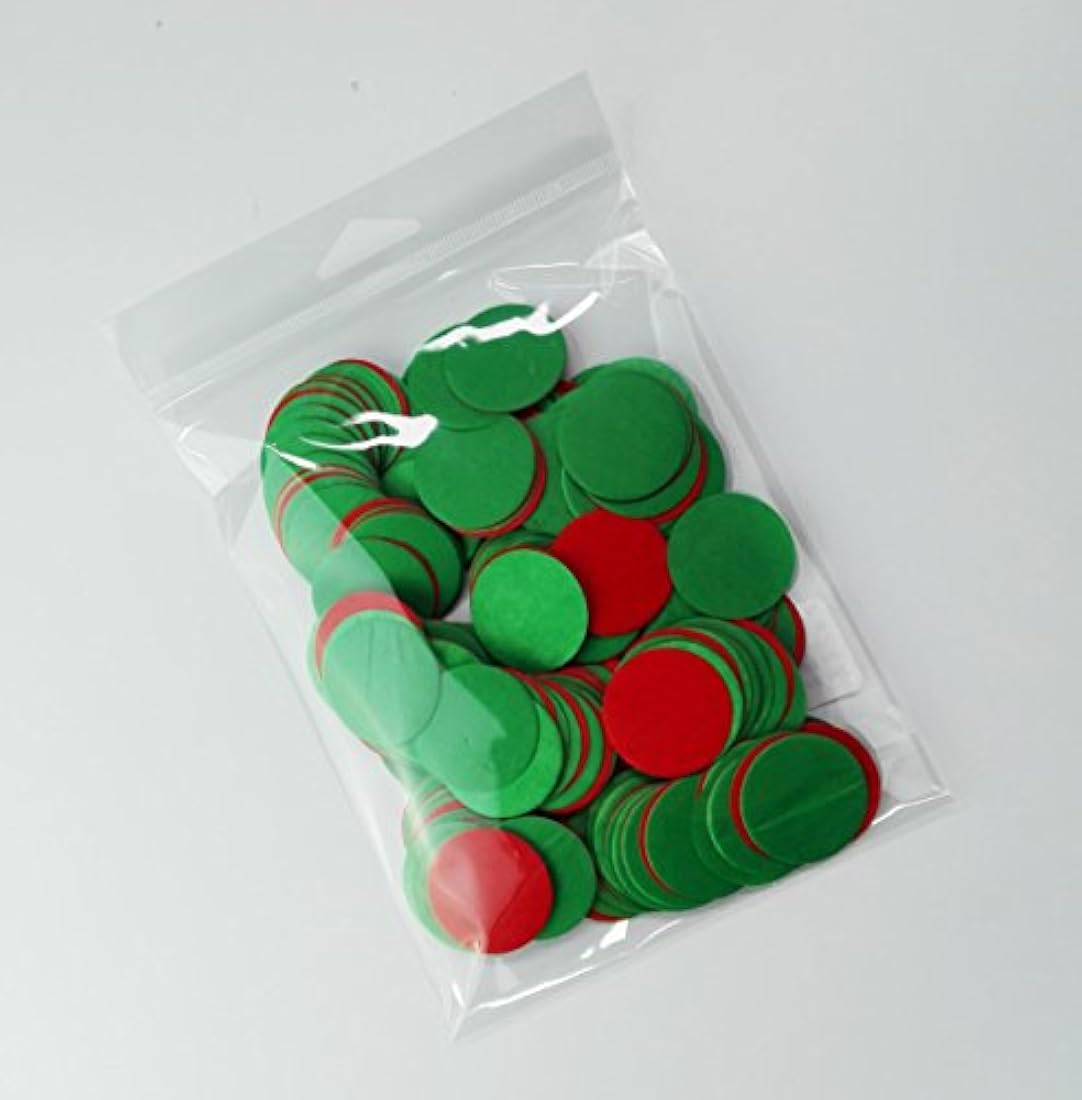 Confetti Círculos 1 1/4 inch Pequeño de 3 diferentes