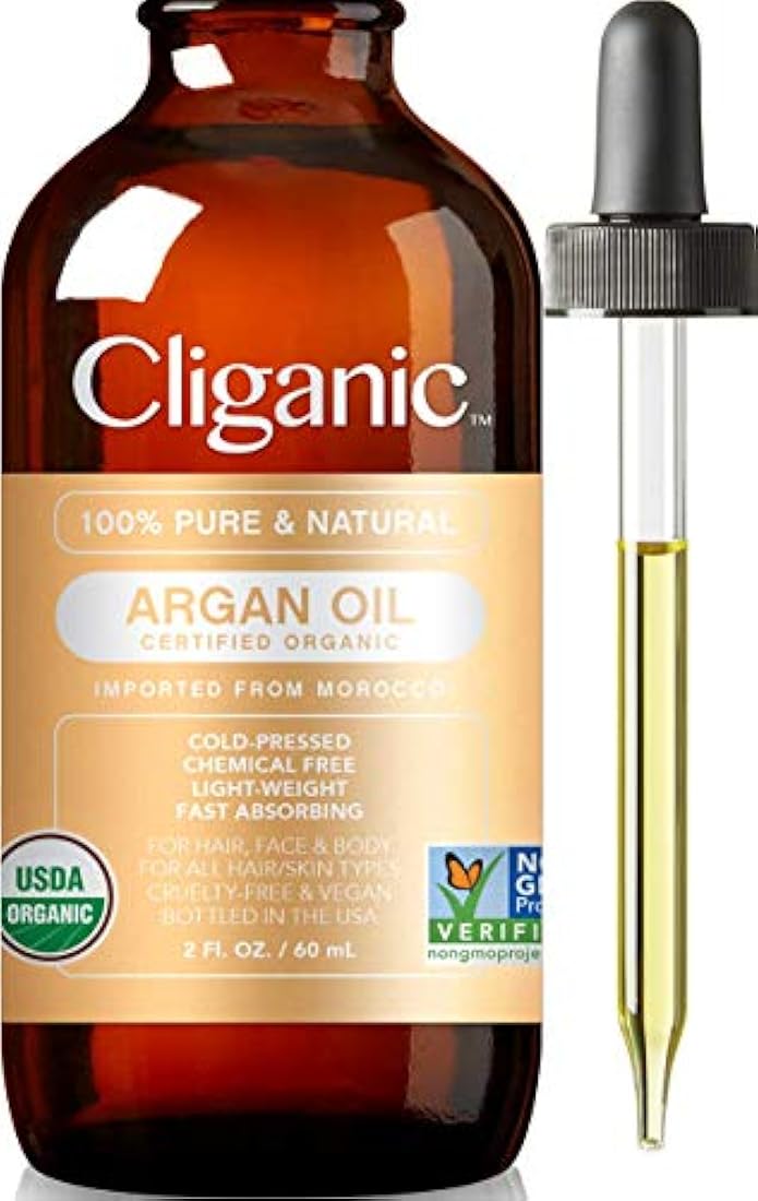 Cliganic USDA Organic Argan Oil aceite de argán