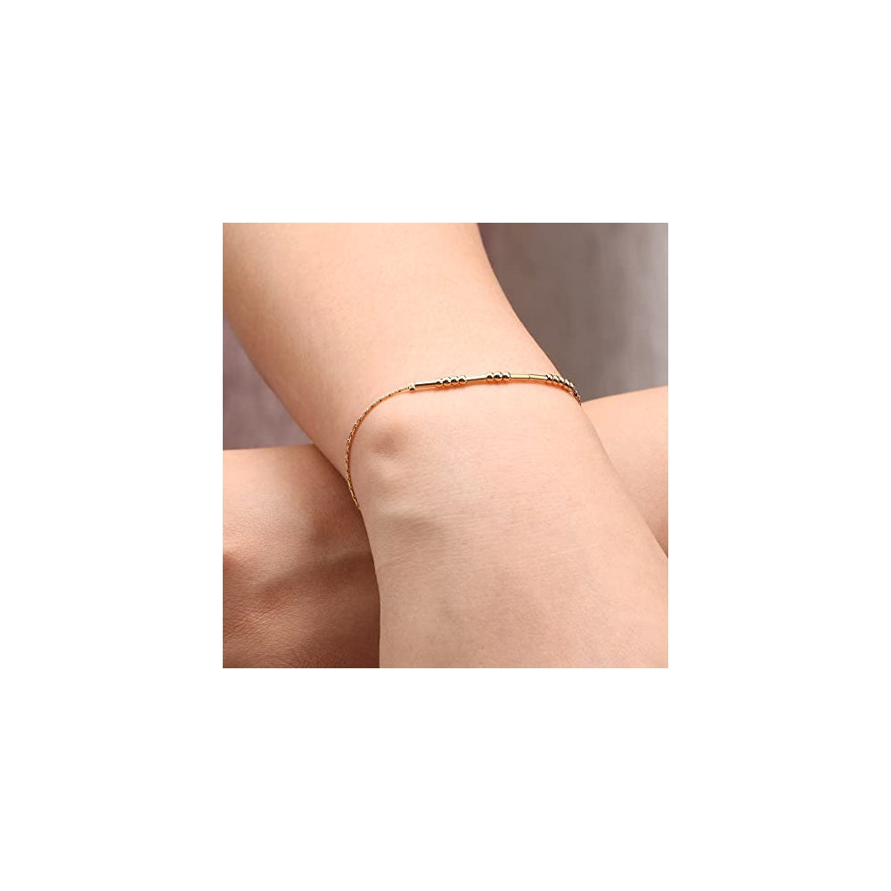 Pulseras y tobilleras inspiradoras de código morse