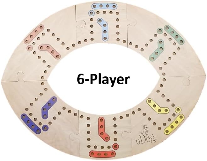 Juego de Mesa uDog | Divertido y Duradero | Para 2-12 Jugadores