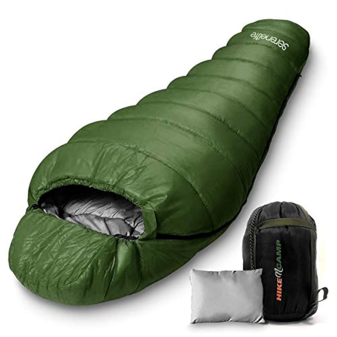 Saco de dormir para mochilero SereneLife SLSGR5