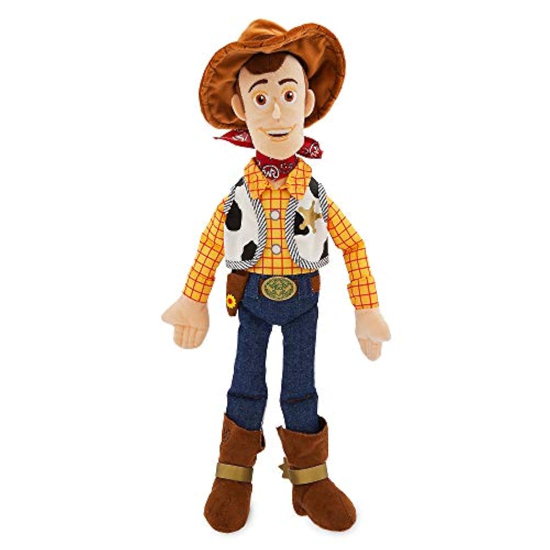 Peluche Disney Pixar Toy Story 4 Woody Felpa, mediano, 18 pulgadas