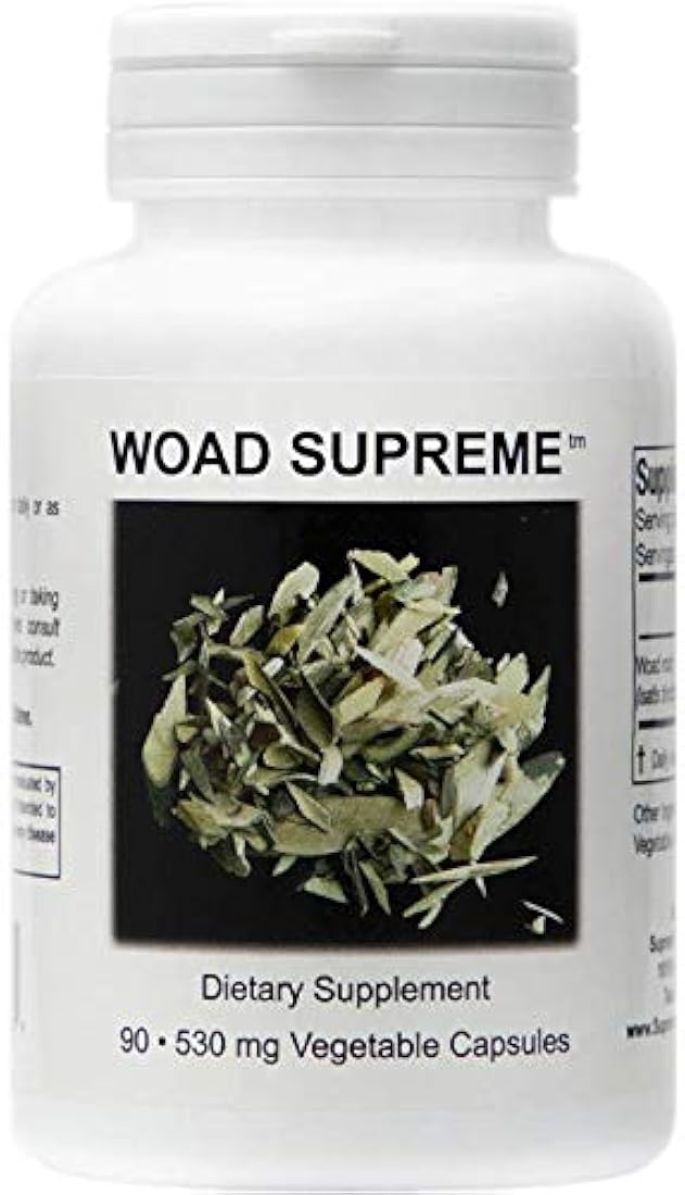woad Supreme-90 Cápsulas, polvo de raíz de isatos Tinctoria