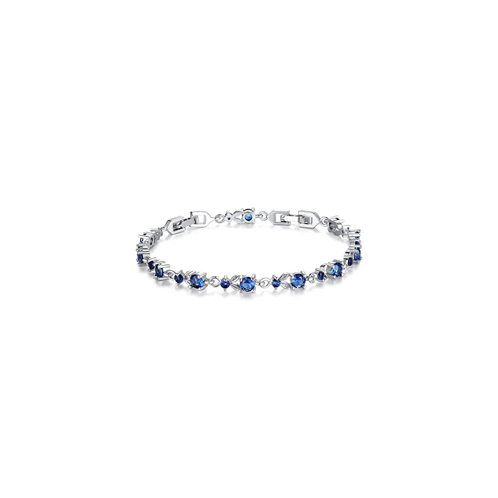 Pulseras y tobilleras de tenis para mujer de lujo