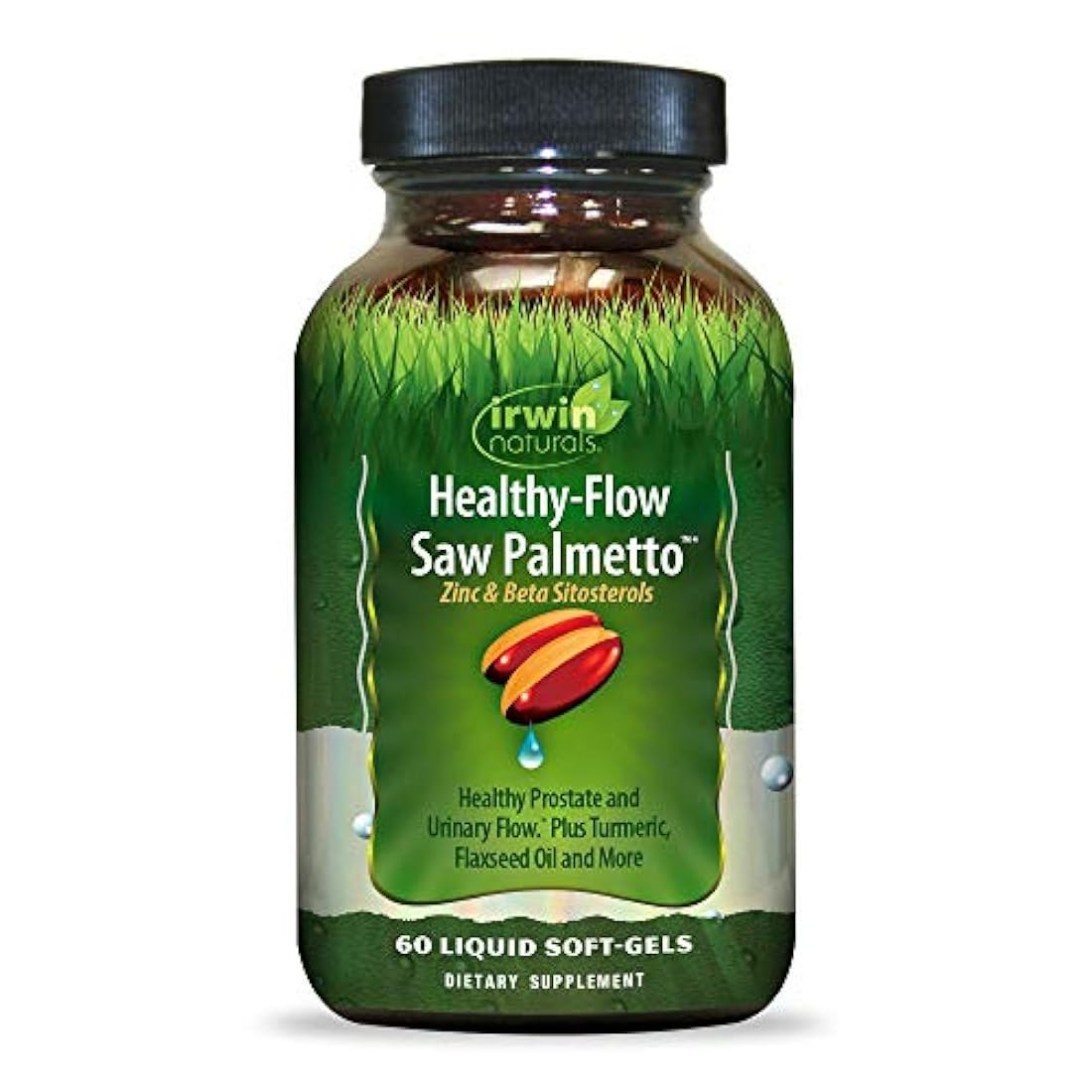 Irwin Naturals saludable flujo Saw Palmetto 60 unidades
