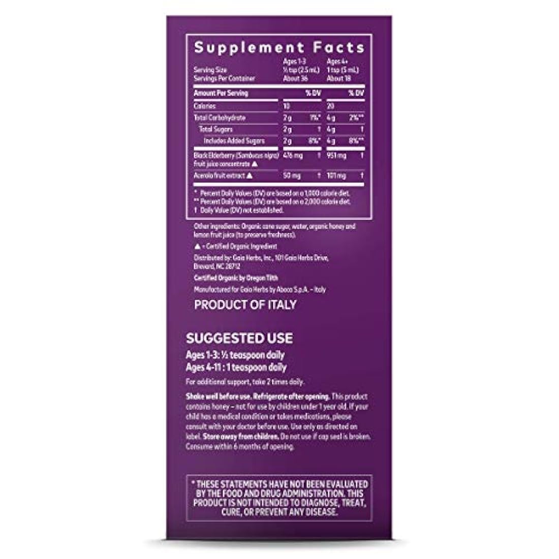 cápsulas de polvo vegano Gaia Herbs