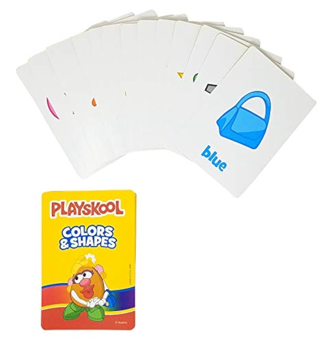Tarjetas Playskool flash con pegatinas