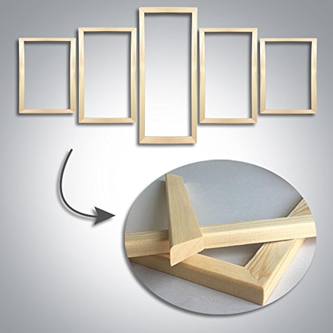 TUMOVO 5 piezas NBA imágenes en lienzo