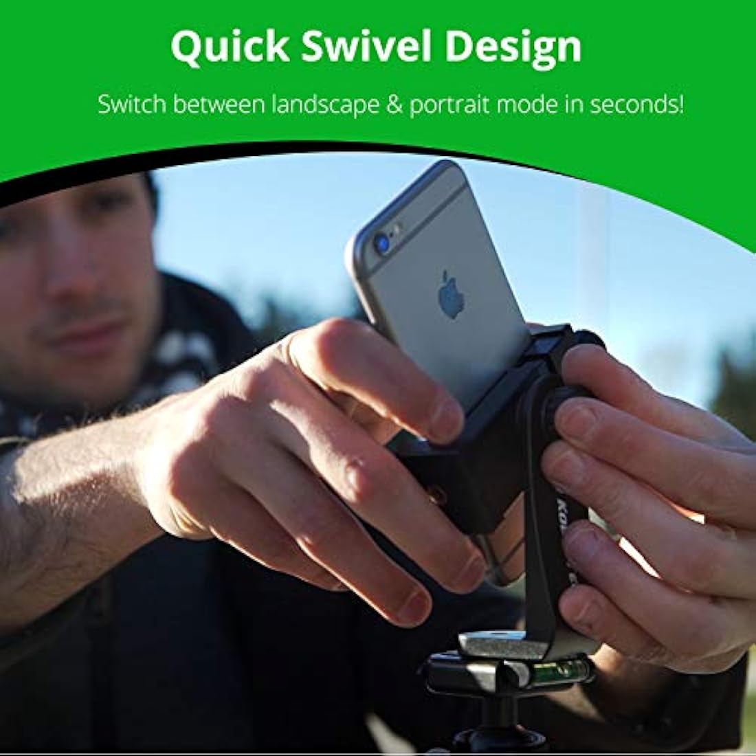 KobraTech - Soporte de trípode para teléfono celular