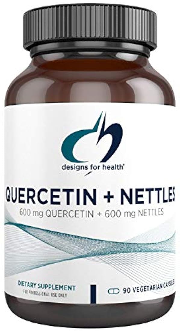 Diseños Health Quercetin Plus Ortigas Cápsulas vegetarianas