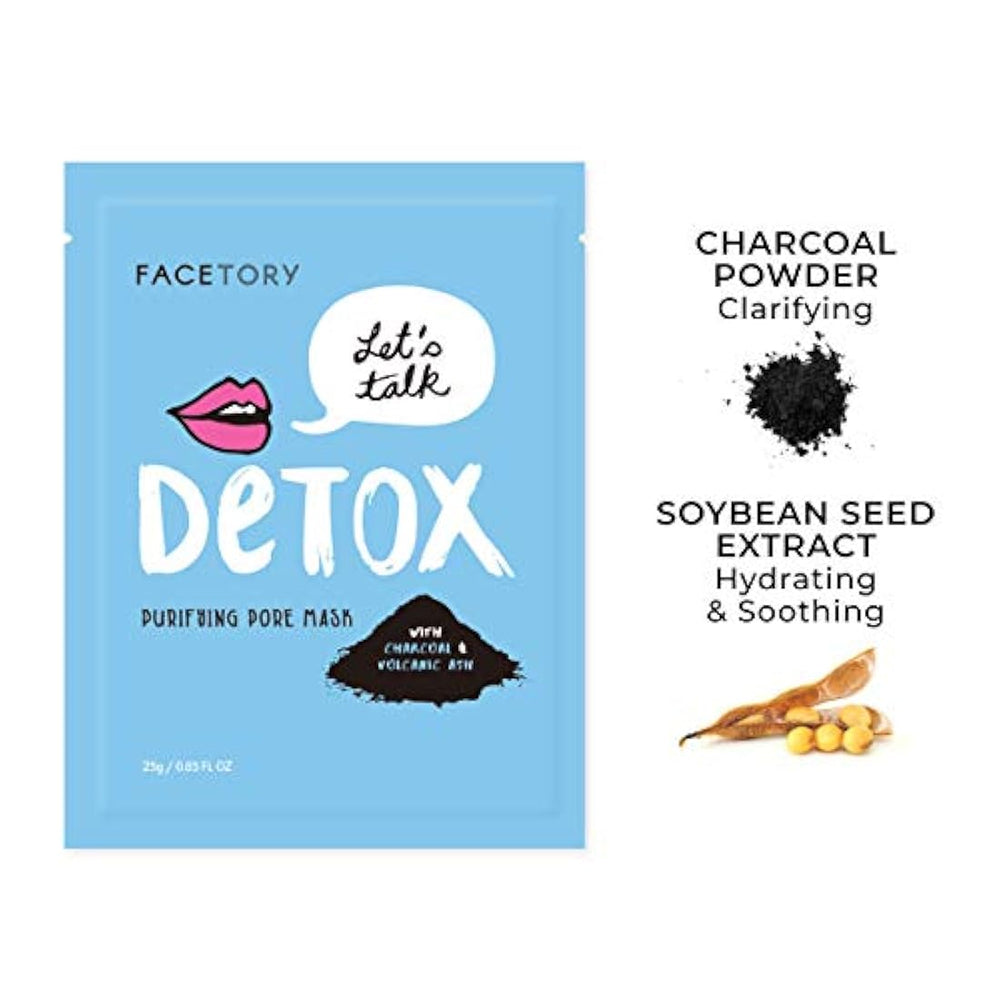 FaceTory - Set de máscara facial, hidratante, 5 unidades
