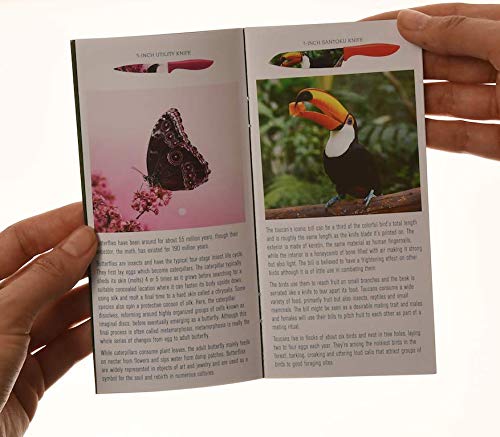 Juego de cuchillos de cocina en caja de regalo