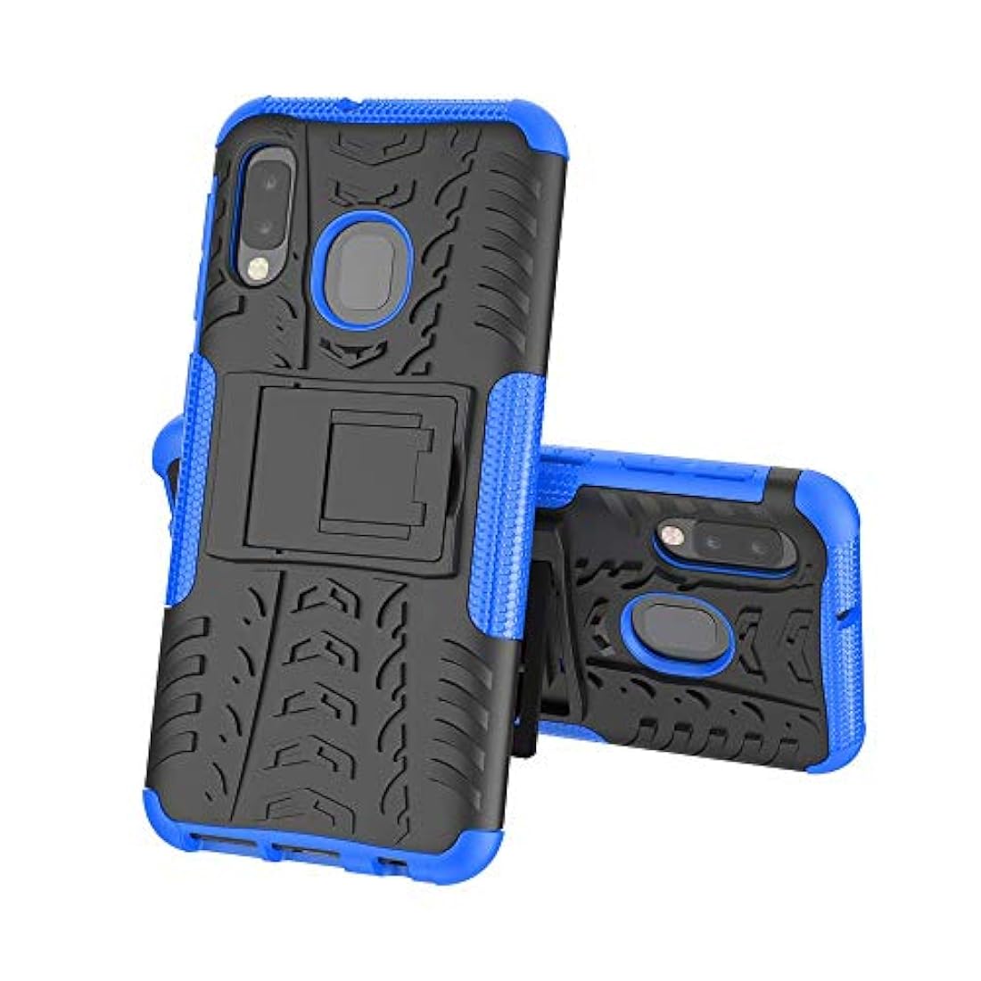 Funda para Samsung A10Eprueba de golpes color azul