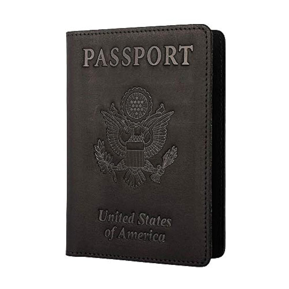 Portadocumentos de viaje Negro