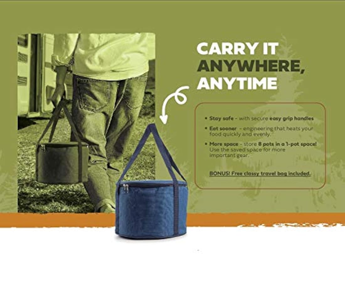 Juego de sartenes y ollas de acero inoxidable