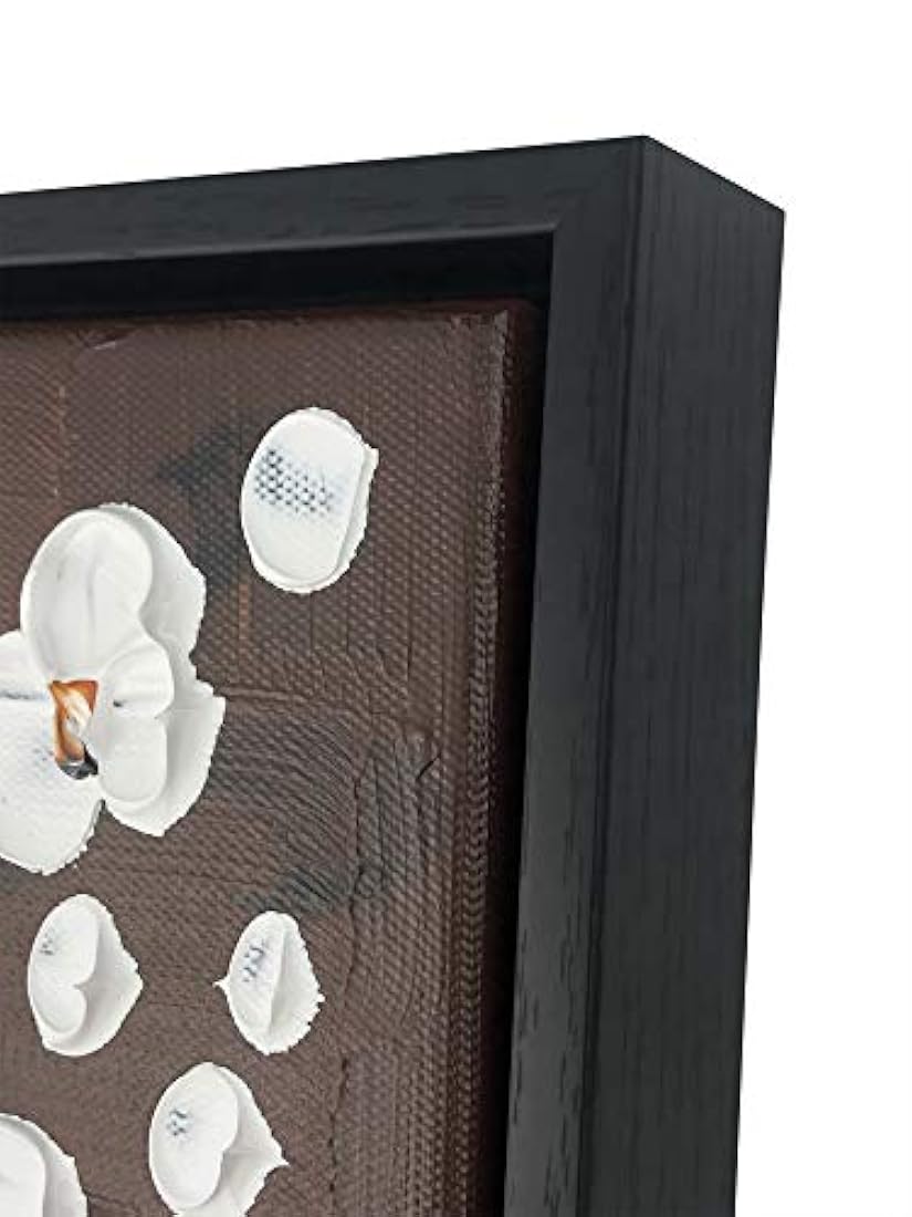 Lienzo pintado a mano, diseño de flores