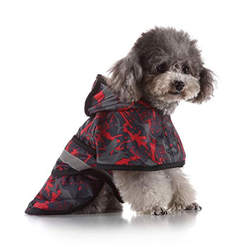 Chubasquero portátil para perro, impermeable, para mascotas