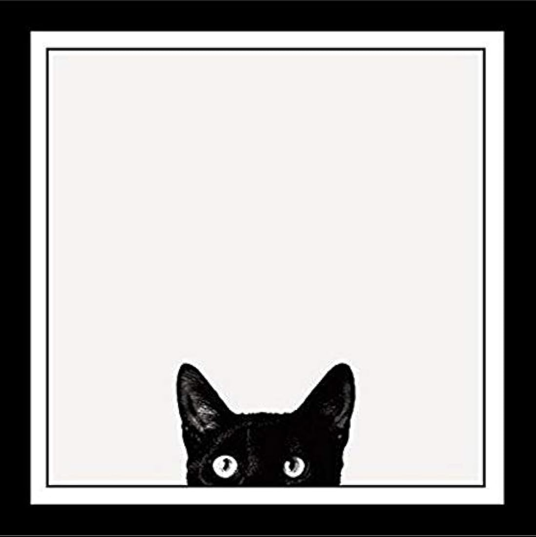 Póster enmarcado (Decoración de pared blanco y negro