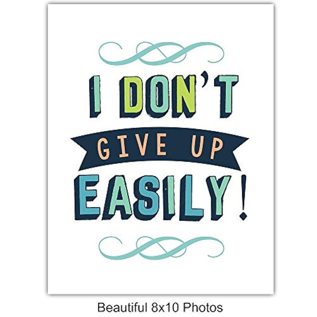 Decoración para el hogar 8x10 sin marco set de 4