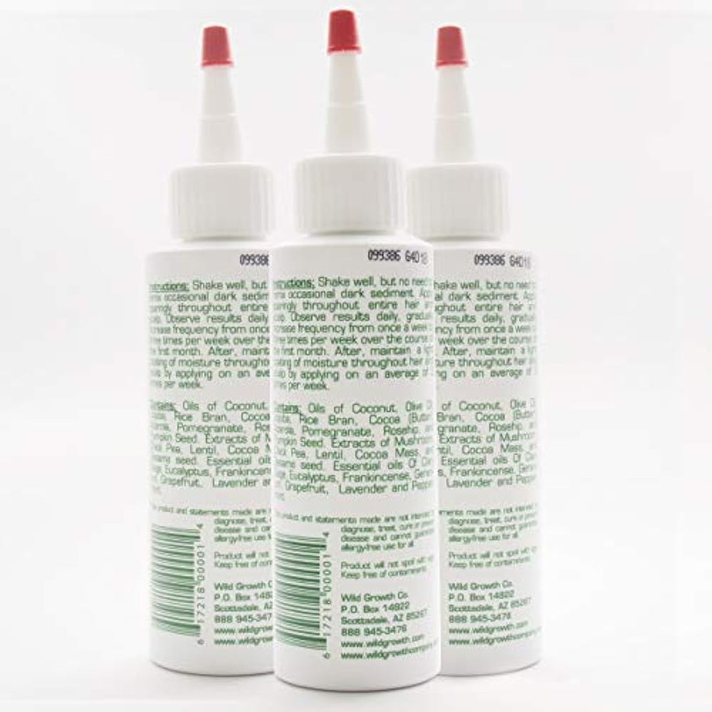 Wild Growth aceite para el cabello 3pcs X 4 oz