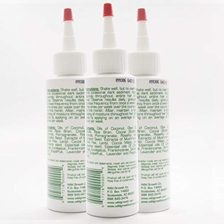 Wild Growth aceite para el cabello 3pcs X 4 oz