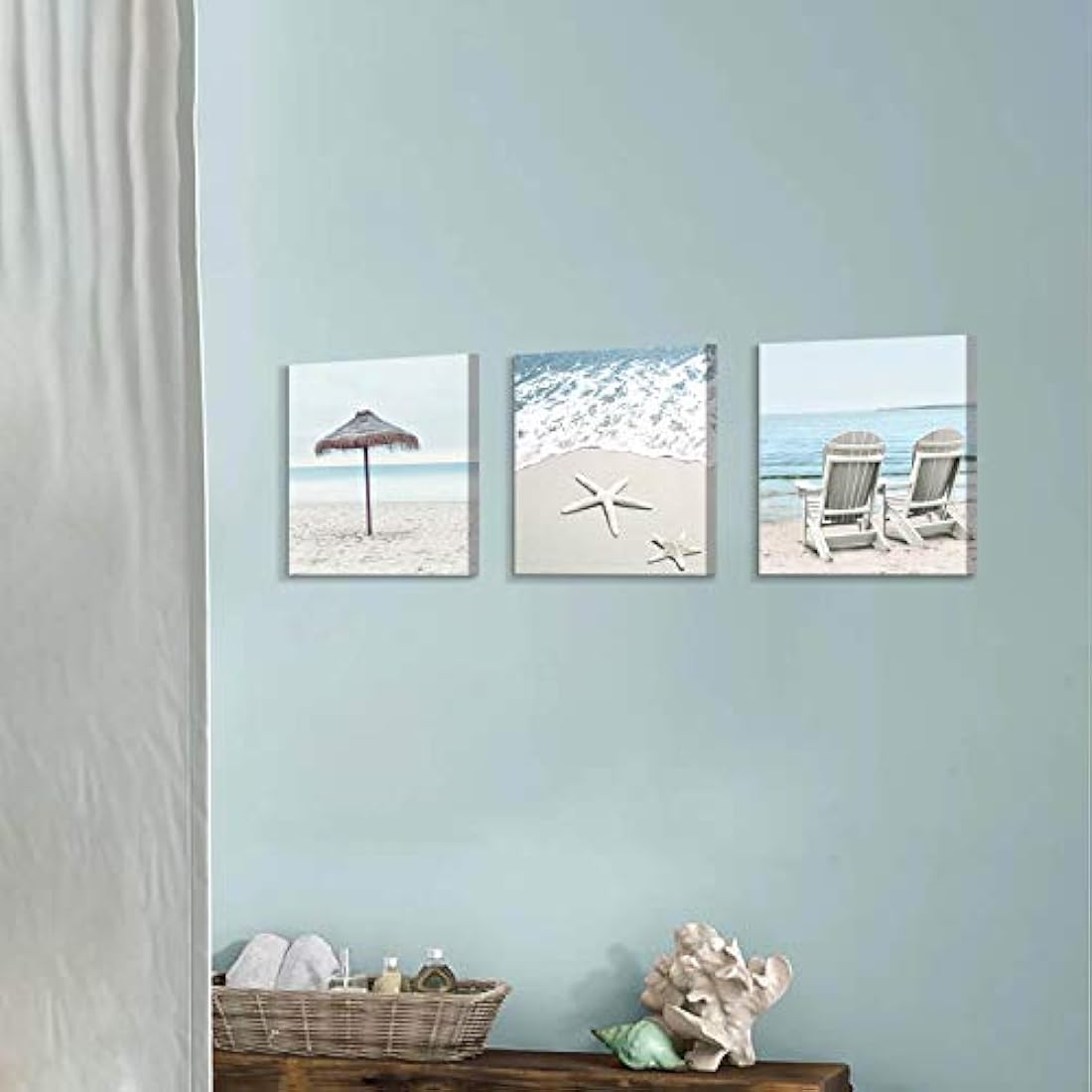 Coastal Pictures Beach Wall Art - Lienzo decorativo pared