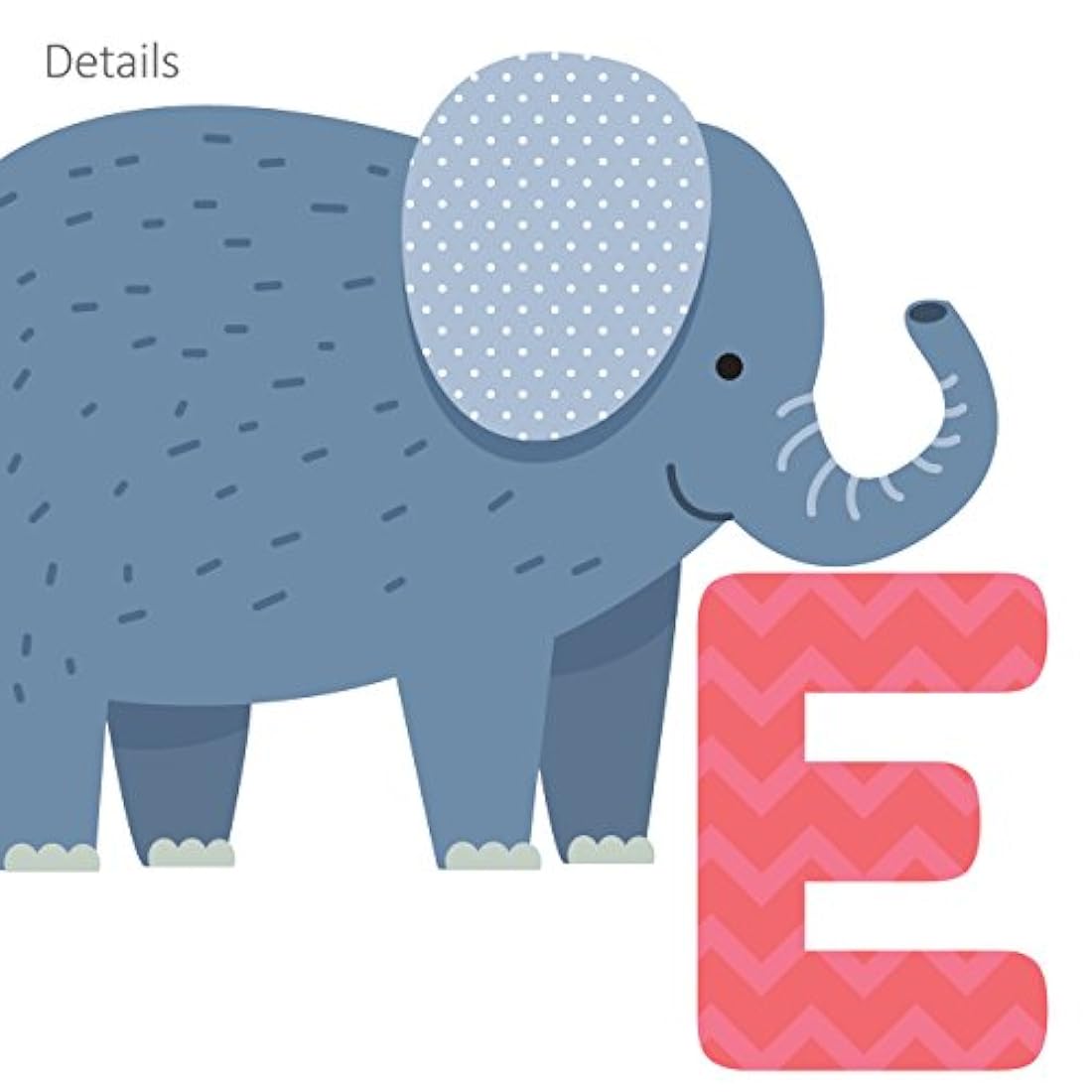 DECOWALL - Alfabeto colorido de animales