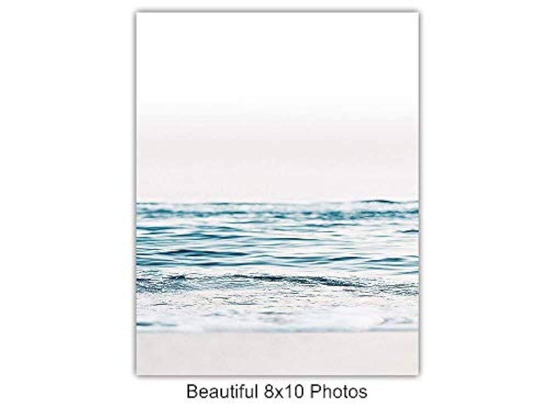 Impresión de arte de pared sin marco de las olas del mar