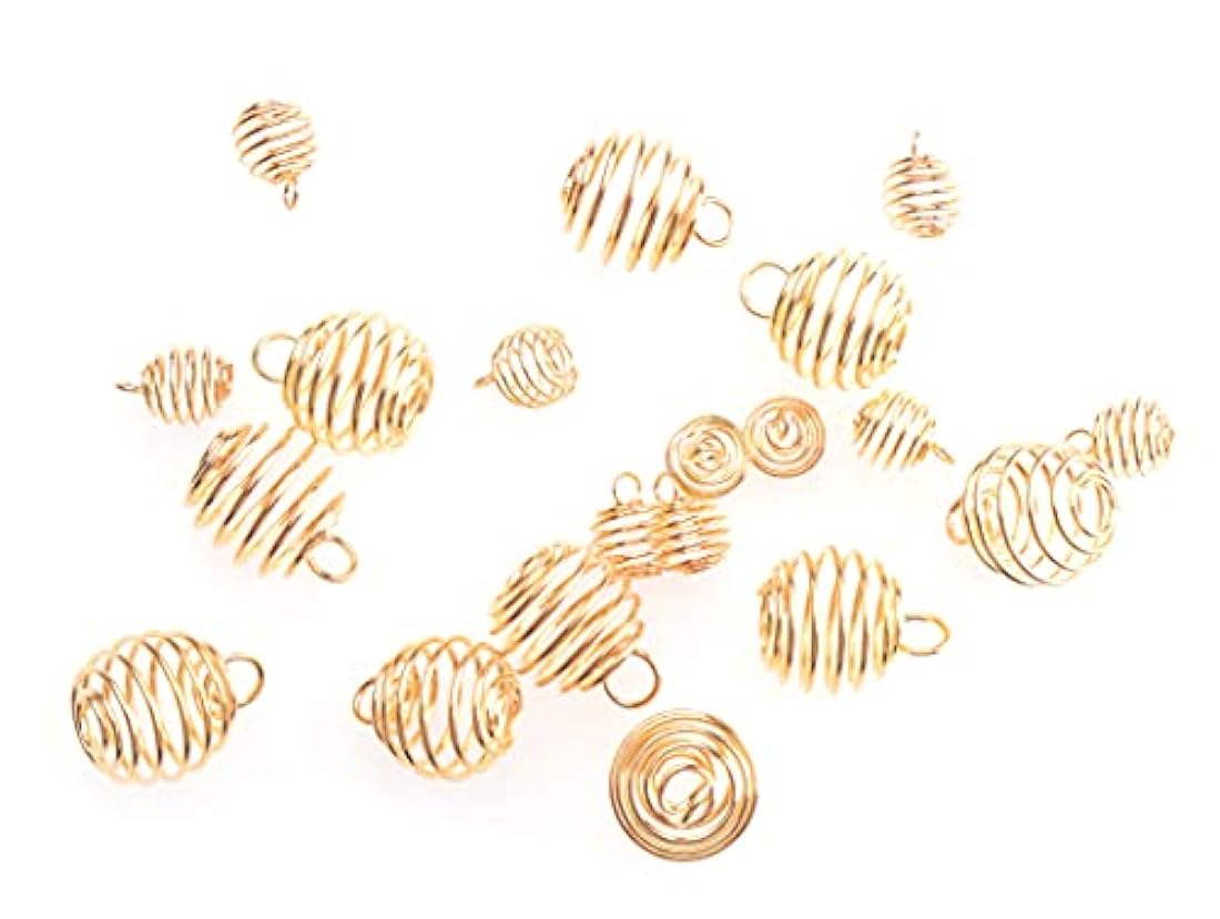 Dijes y Medallas - Juego de 20 colgantes con forma de jaula