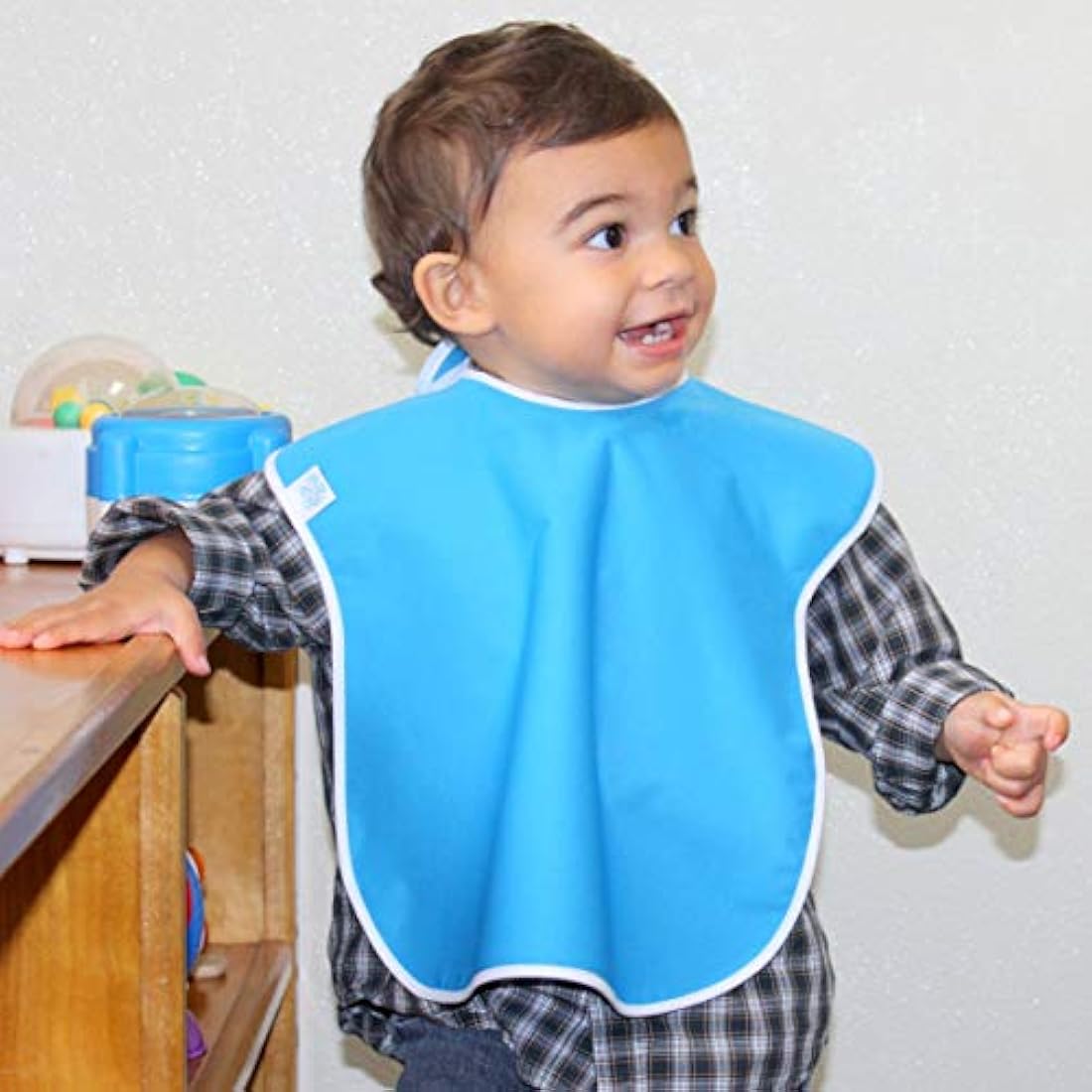 Baberos resistentes al agua para alimentación