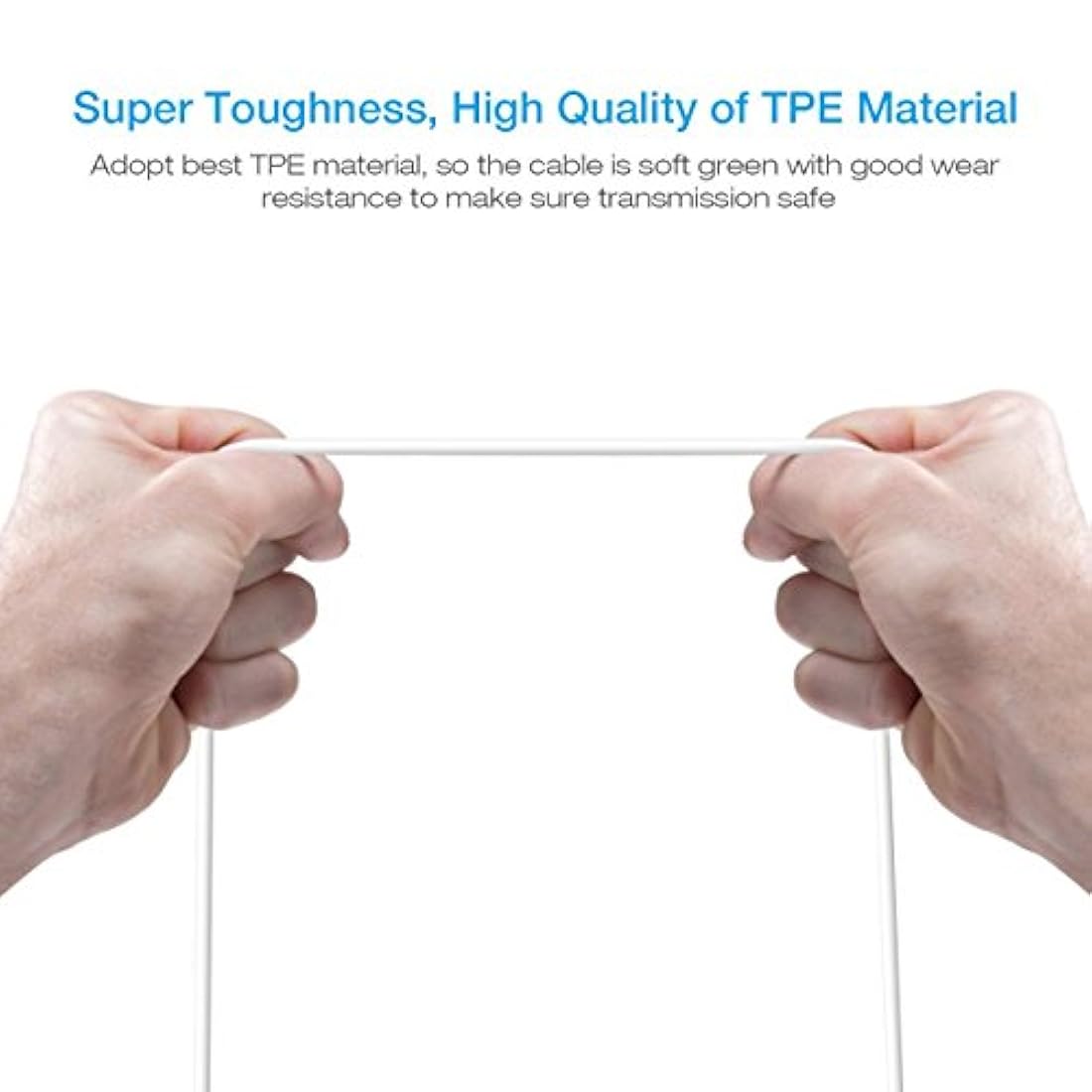 Cable cargador para iPhone 3 pies, 5 unidades