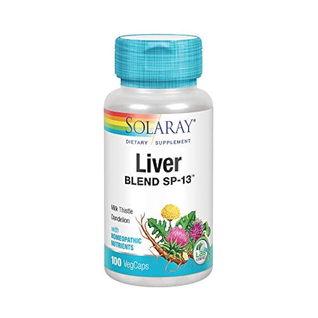 Solaray mezcla de hígado SP-13 Soporte saludable para hígado