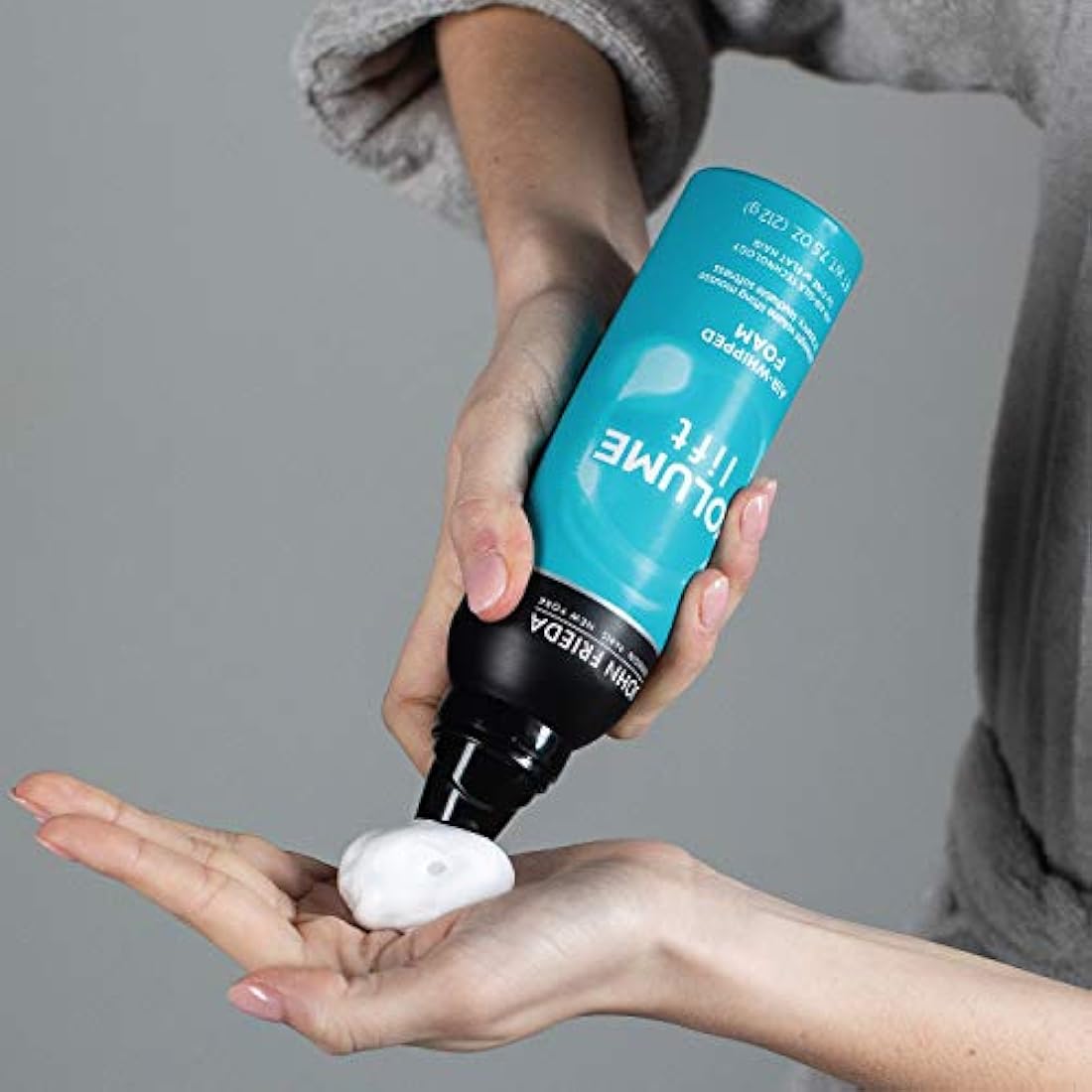 Mousse nutritivo para cabello fino volumen natural 7.5 oz