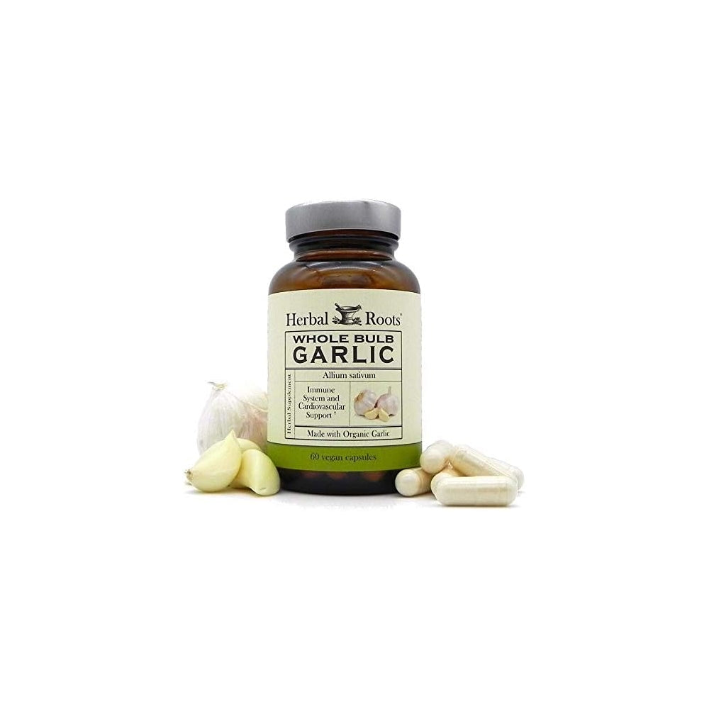 Suplementos orgánicas de ajo de bulbo entero cardiovascular